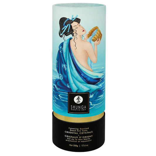 Shunga Oriental Crystals Bath Salts-Ocean Temptations 17.6oz My Store