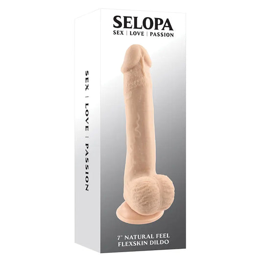 Selopa Natural Feel Flexskin Dildo-Light My Store