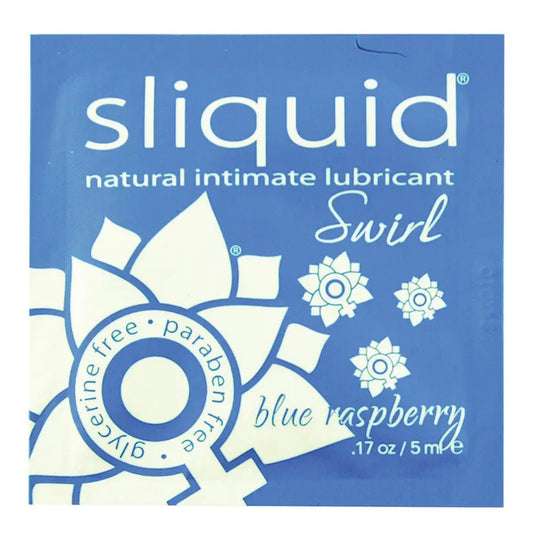 Sliquid Swirl Foil Packet-Blue Raspberry .17oz My Store