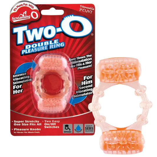Screaming O Two-O Double Pleasure Ring My Store