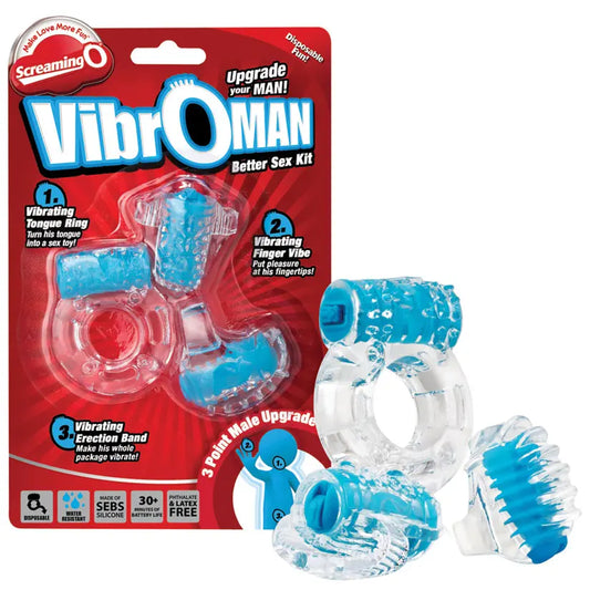 Screaming O VibrOMan-Blue My Store