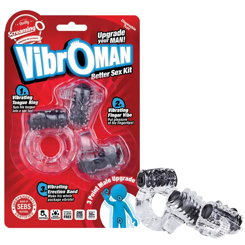 Screaming O VibrOMan-Black My Store