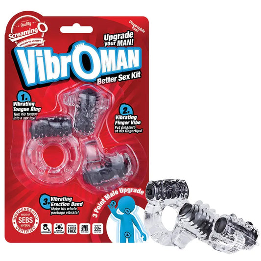 Screaming O VibrOMan-Black My Store