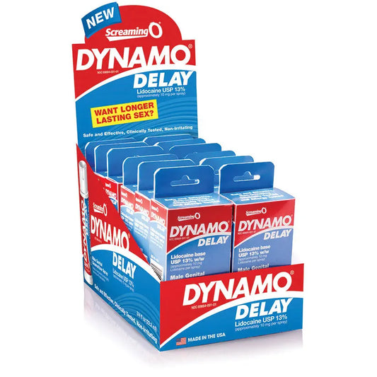Screaming O Dynamo Delay Spray .75oz Display of 12 My Store