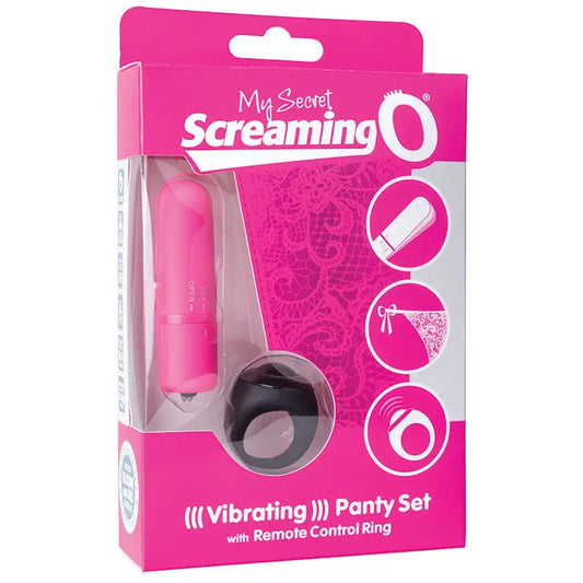 Screaming O My Secret Remote Control Panty Vibe-Pink My Store