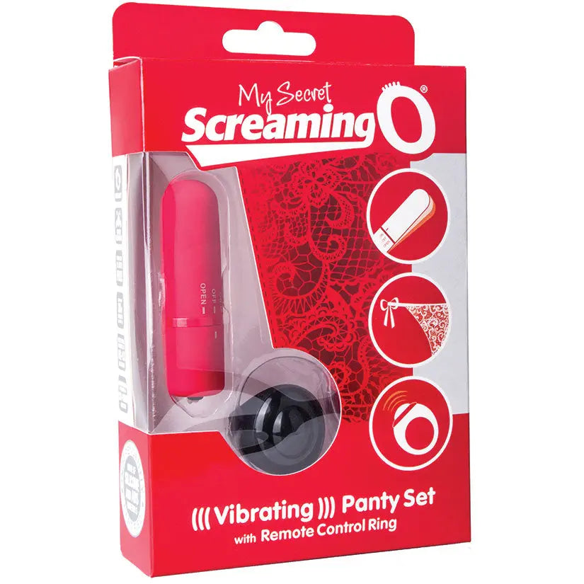 Screaming O My Secret Remote Control Panty Vibe-Red My Store