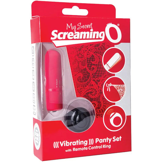 Screaming O My Secret Remote Control Panty Vibe-Red My Store
