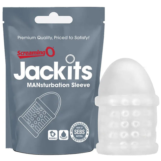Screaming O Jackits MANsturbation Sleeve Clear My Store