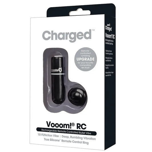 Screaming O Charged Vooom Remote Control Bullet-Black My Store