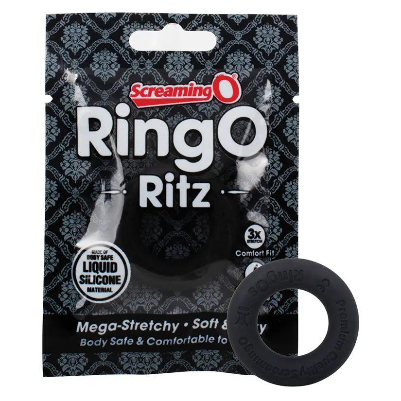 Screaming "O" RingO Ritz C-Ring-Black My Store