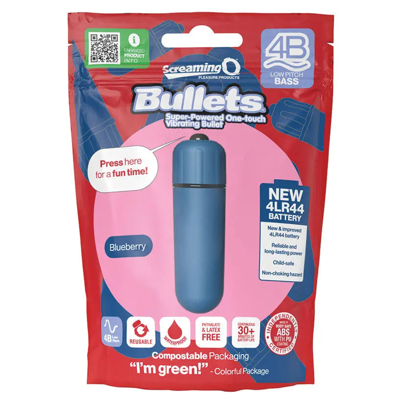 Screaming O 4B Bullet-Blueberry My Store