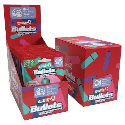 Screaming O 4B Bullet POP Display box of 12 My Store