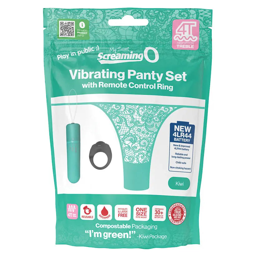Screaming O My Secret 4T Panty Vibe-Kiwi My Store