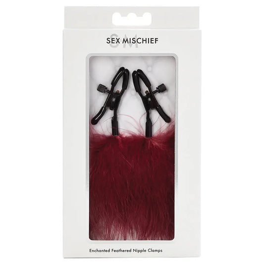 S&M Enchanted Feather Nipple Clamps My Store