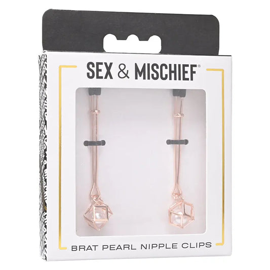 S&M Brat Pearl Nipple Clips My Store