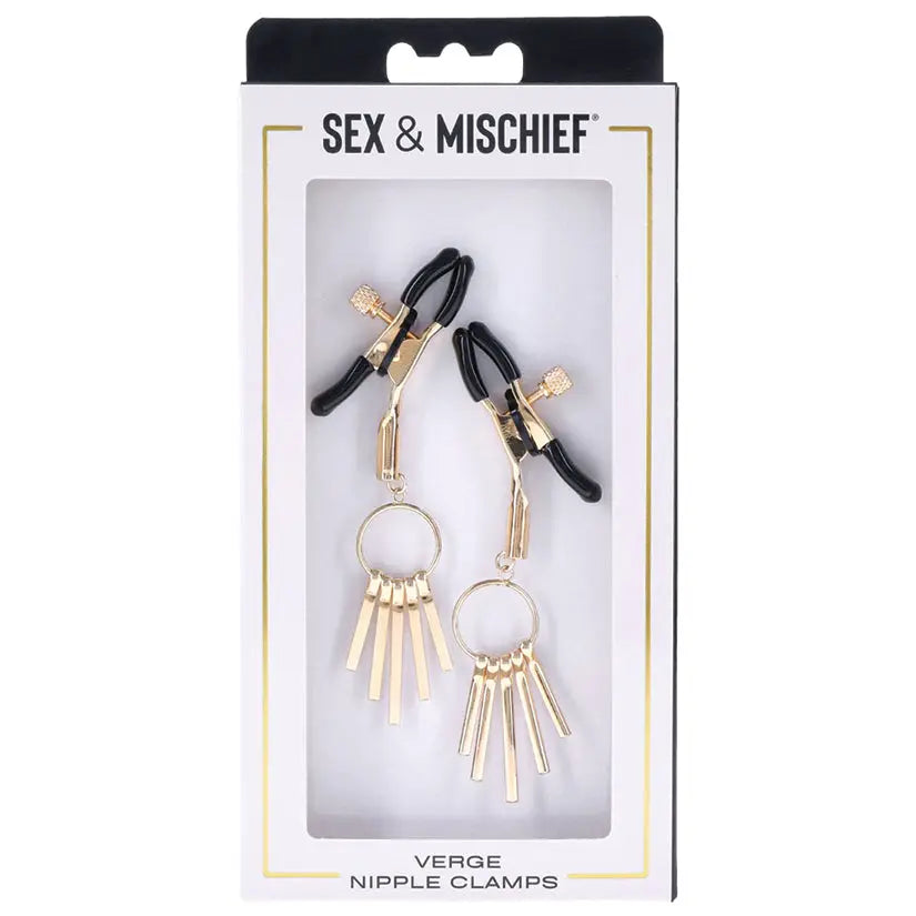 S&M Verge Nipple Clamps My Store