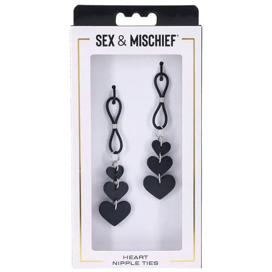 S&M Heart Nipple Ties My Store