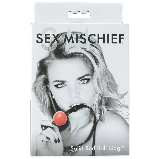 S&M Solid Red Ball Gag My Store