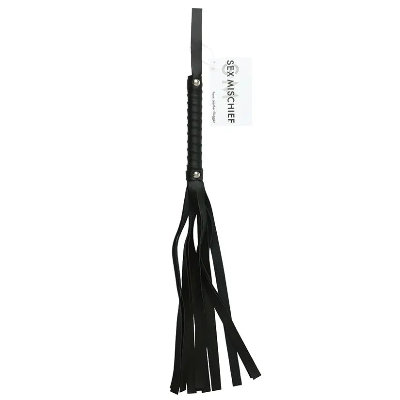 S&M Black Leather Flogger My Store