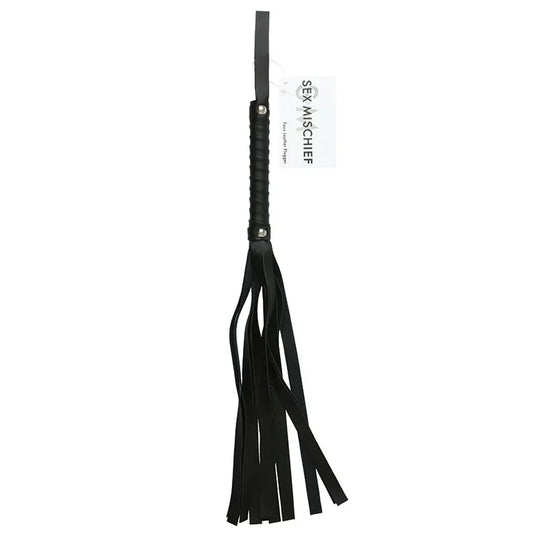 S&M Black Leather Flogger My Store