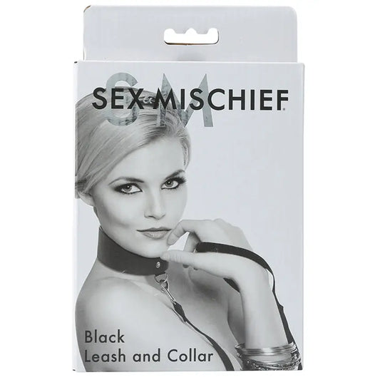 S&M Leash And Collar Set-Black My Store