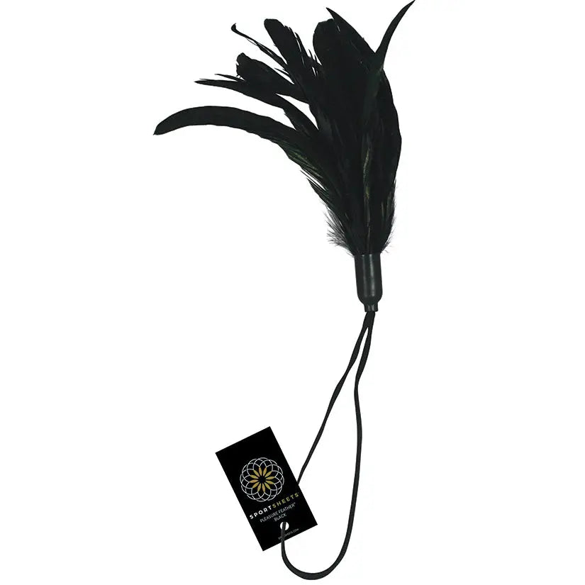 Sportsheets Pleasure Feather-Black My Store