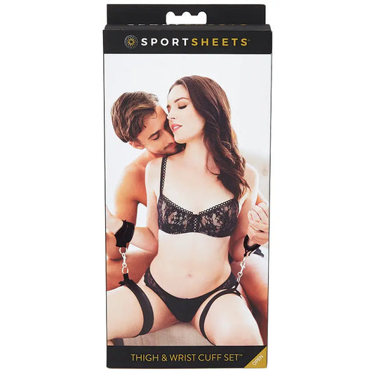 Sportsheets Thigh And Wrist Cuff Set My Store