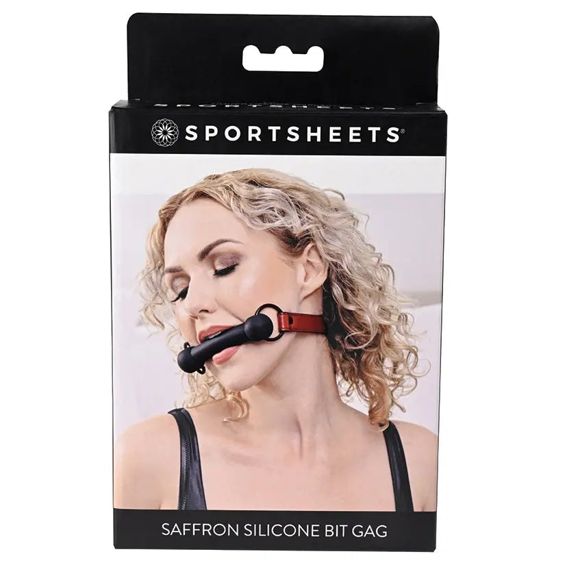 Saffron Silicone Bit Gag My Store