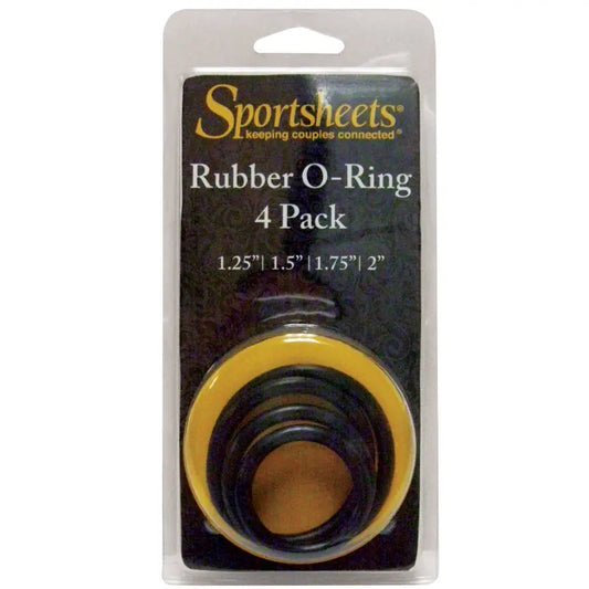 Sportsheets Rubber O-Rings-Set of 4 My Store