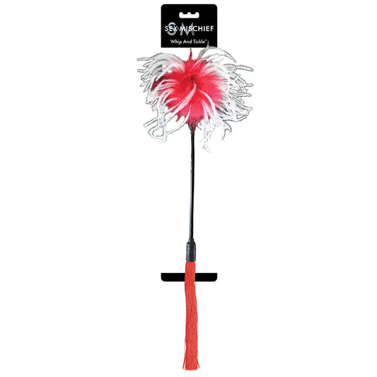 S&M Whip & Tickle-Red/White My Store
