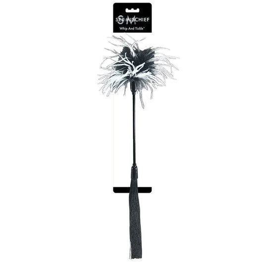 S&M Whip & Tickle-Black/White My Store
