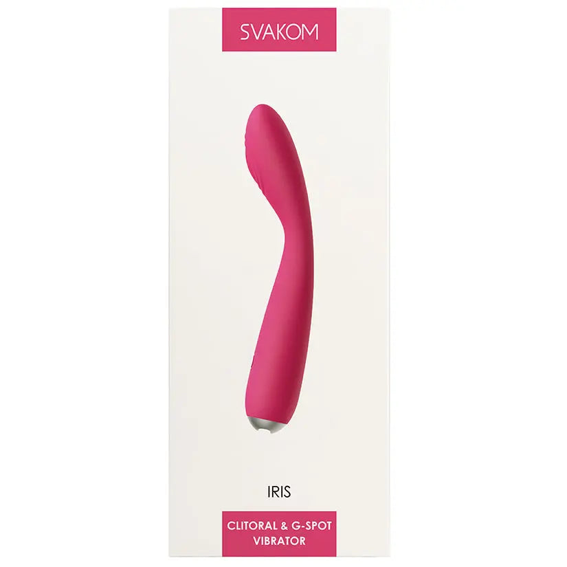 Svakom Iris Clit & G-Spot Vive-Plum Red My Store