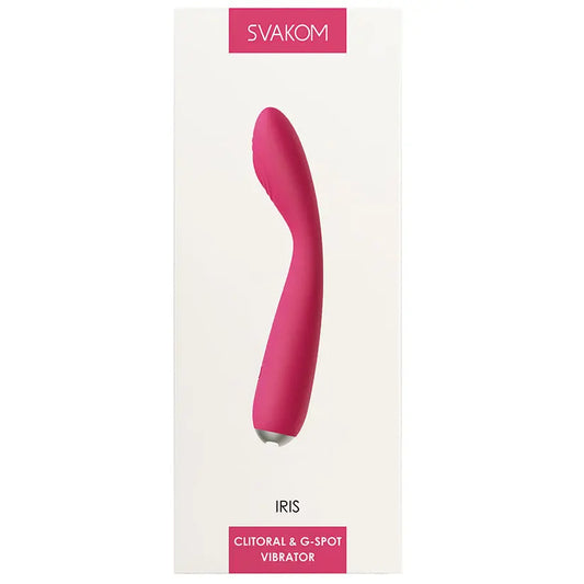 Svakom Iris Clit & G-Spot Vive-Plum Red My Store