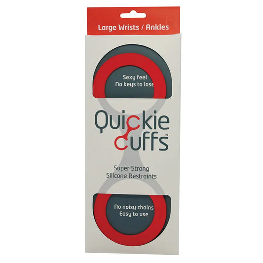 Quickie Cuffs Large-Red My Store