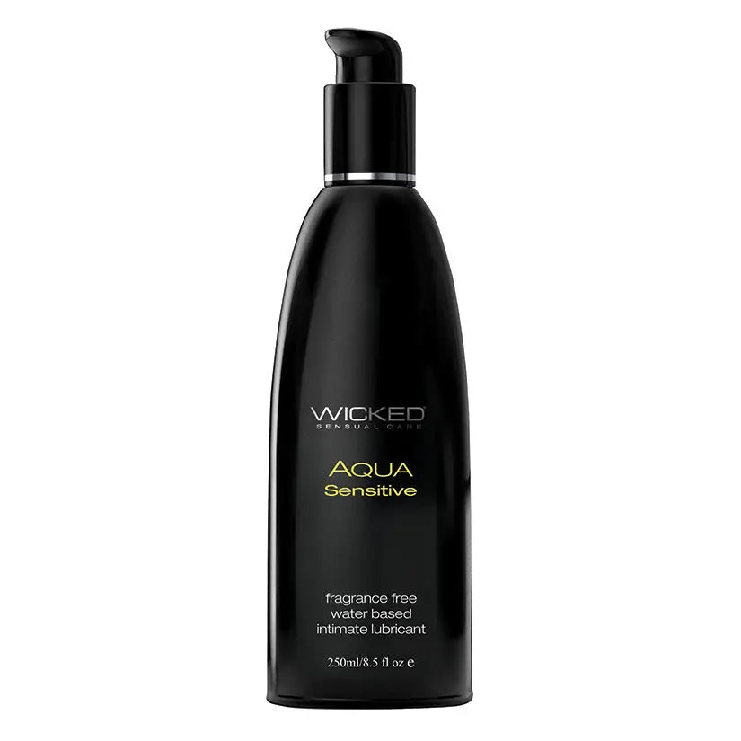Wicked Aqua Sensitive Waterbased Hypoallergenic Lube 8oz My Store