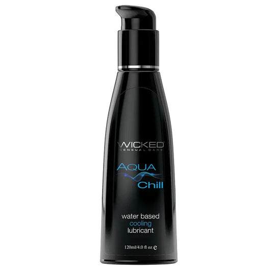 Wicked Aqua Chill Waterbased Cooling Sensation 4oz My Store