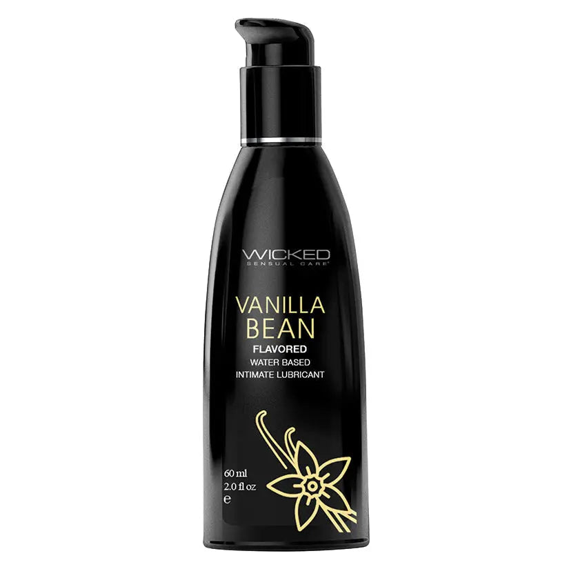 Wicked Aqua Flavored Lube-Vanilla Bean 2oz My Store