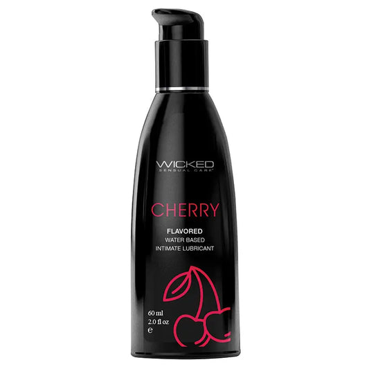 Wicked Aqua Flavored Lube-Cherry 2oz My Store