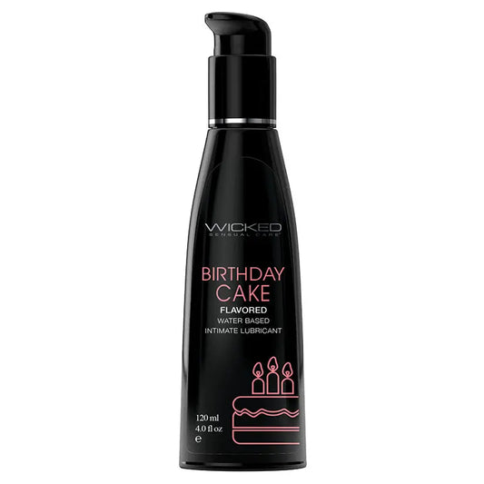 Wicked Aqua Flavored Lube-Birthday Cake 4oz My Store