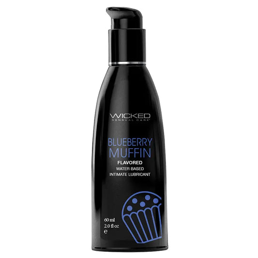 Wicked Aqua Flavored Lube-Blueberry Muffin 2oz My Store