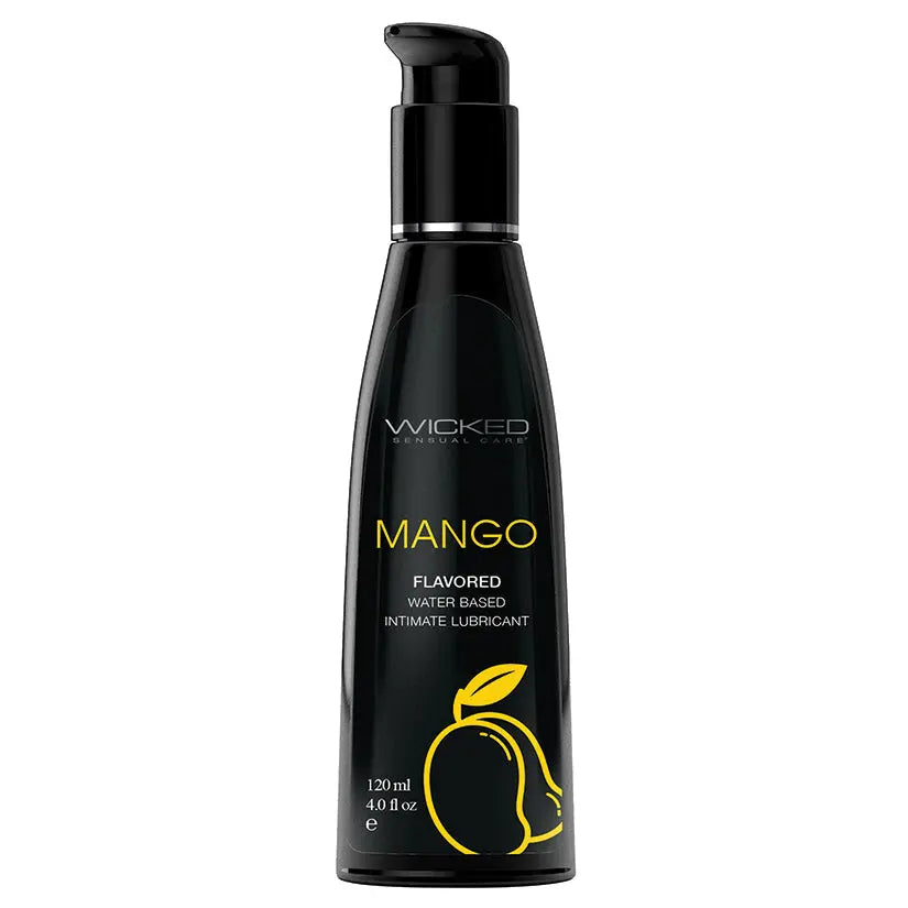 Wicked Aqua Flavored Lube-Mango 4oz My Store