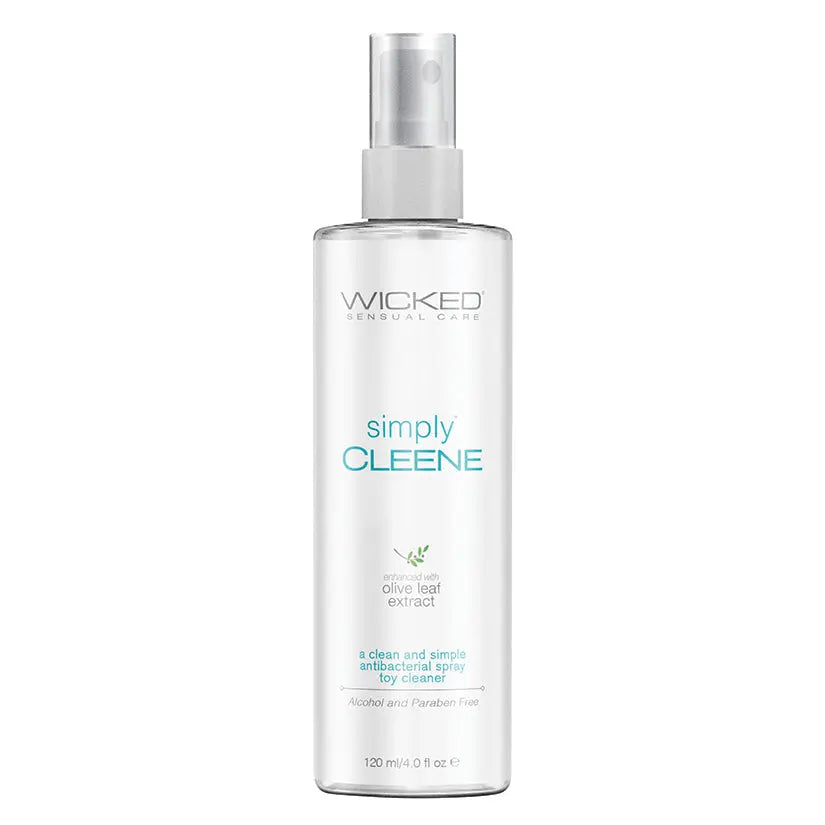 Wicked Simply Cleene Alcohol and Paraben Free Toy Cleaner Spray 4oz My Store