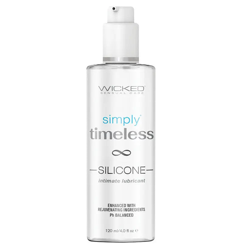 Wicked Simply Timeless Silicone Based Lubricant 4oz My Store