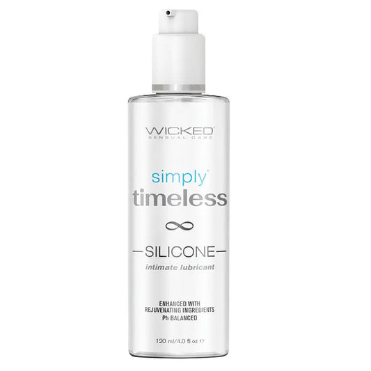 Wicked Simply Timeless Silicone Based Lubricant 4oz My Store