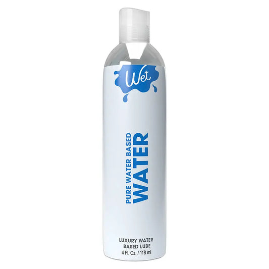 Wet Water Luxury Waterbased Lubricant 4oz My Store