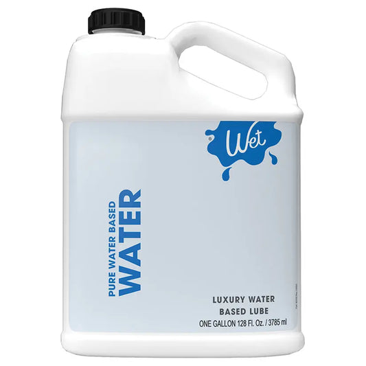 Wet Water Luxury Waterbased Lubricant 128oz My Store