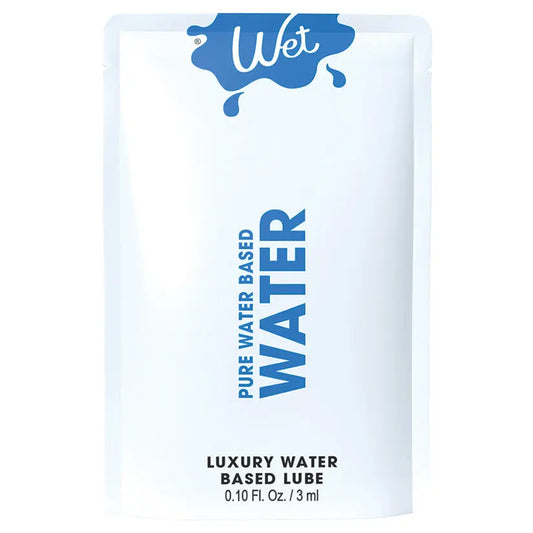 Wet Water Luxury Waterbased Lubricant 0.1oz My Store