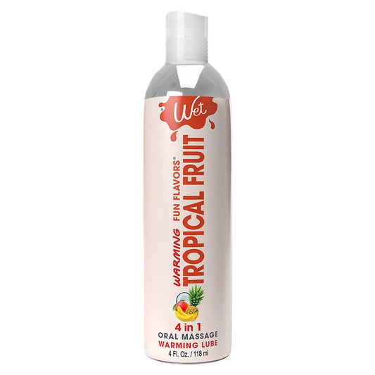 Wet Warming Fun Flavors Tropical Explosion 4-In-1 Lubricant 4oz My Store