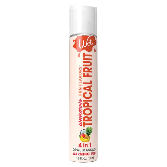 Wet Warming Fun Flavors Tropical Explosion 4-In-1 Lubricant 1oz My Store