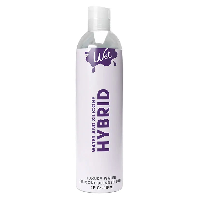 Wet Hybrid Luxury Water / Silicone Blend Based Lubricant 4oz My Store